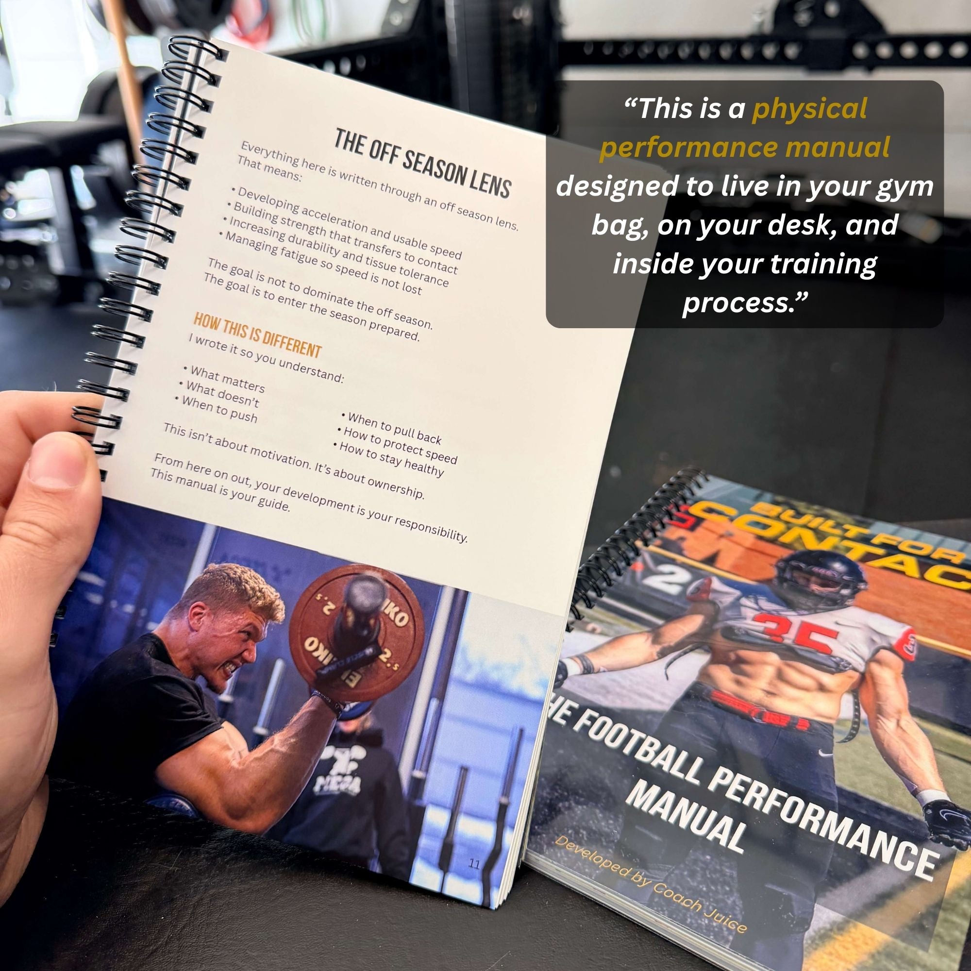 BUILT FOR CONTACT™ The Football Performance Manual
