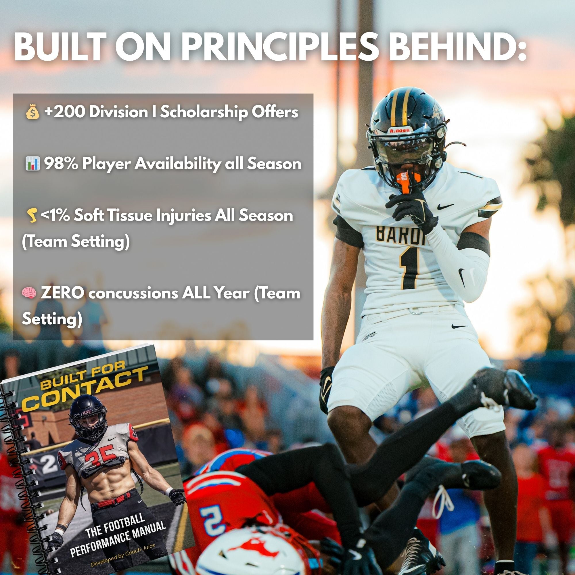 BUILT FOR CONTACT™ The Football Performance Manual